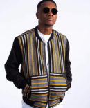 Unisex Ankara Bomber Jacket